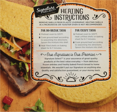 Signature SELECT Corn Taco Shells Jumbo Box 10 Count - 7 Oz - Image 5