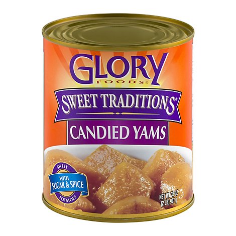 Glory Foods Sweet Traditions Yams Candied - 32 Oz