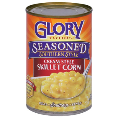 Glory Foods Seasoned Southern Style Corn Cream Style Skillet - 15 Oz