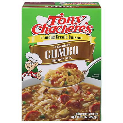Tony Chacheres Dinner Mix Creole Gumbo Box - 8 Oz - Image 2