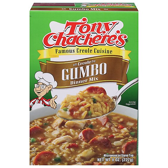 Tony Chacheres Dinner Mix Creole Gumbo Box - 8 Oz