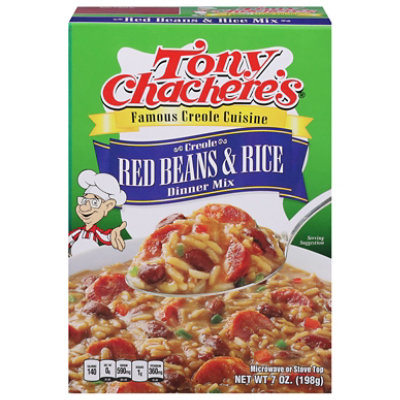 Tony Chacheres Dinner Mix Creole Red Beans & Rice Box - 7 Oz - Image 3