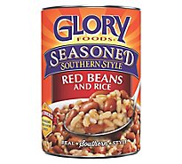Glory Foods Seasoned Southern Style Red Beans and Rice - 15 Oz