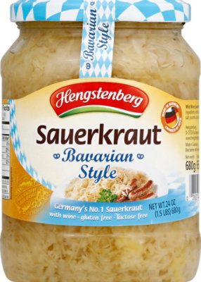 Hengstenberg Sauerkraut Bavarian Style - 24 Oz - Image 2