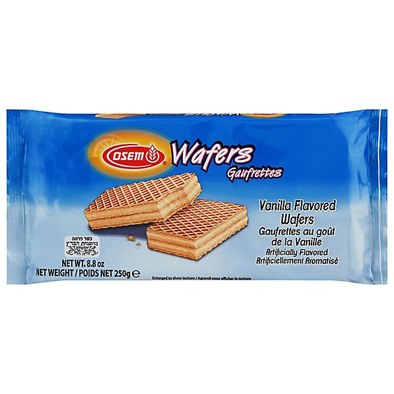 Osem Wafers Vanilla Flavor - 8.8 Oz