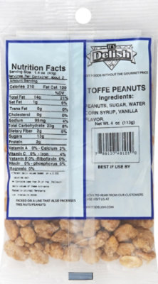 Its Delish Toffee Peanuts - 4 Oz - Image 3