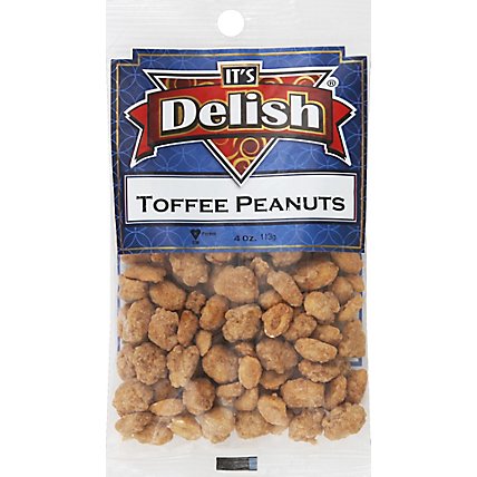 Its Delish Toffee Peanuts - 4 Oz - Image 2