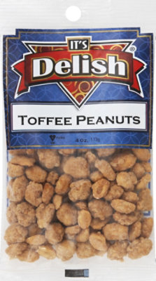 Its Delish Toffee Peanuts - 4 Oz - Image 2
