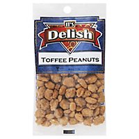 Its Delish Toffee Peanuts - 4 Oz - Image 1