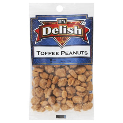 Its Delish Toffee Peanuts - 4 Oz - Image 1