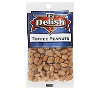 Its Delish Toffee Peanuts - 4 Oz