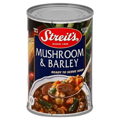 Streits Mushroom Barley Soup - 15 Oz