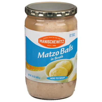 Manischewitz Matzo Ball In Broth - 24 Oz