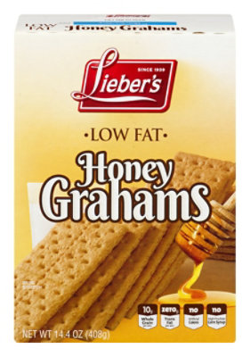 Liebers Low Fat Honey Graham Crackers - 14 Oz - Image 1