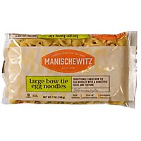 Manischewitz Pasta Egg Bows Large - 7 Oz - Image 1