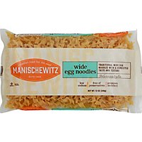 Manischewitz Wide Egg Noodles - 12 Oz - Image 1