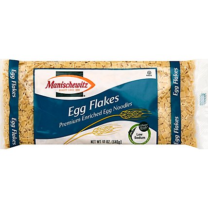Manischewitz Egg Noodles Flakes - 12 Oz - Image 2