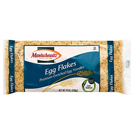 Manischewitz Egg Noodles Flakes - 12 Oz