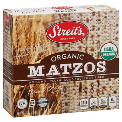 Streits Dietetic Matzo 11 Oz Safeway