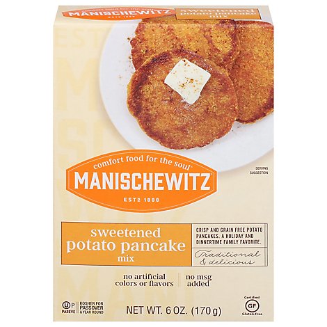 Manischewitz Sweet Potato Pancake Mix - 6 Oz