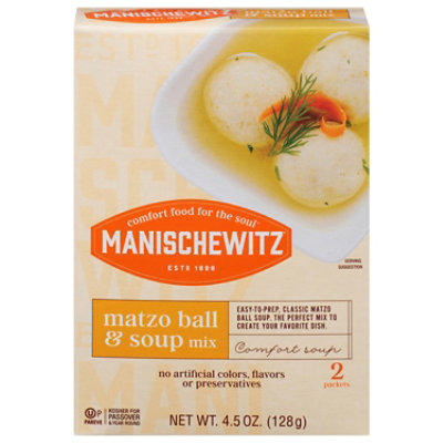 Manischewitz Mix Matzo Ball & Soup - 4.5 Oz - Image 3