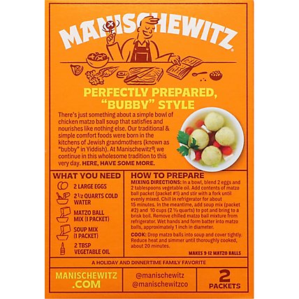 Manischewitz Mix Matzo Ball & Soup - 4.5 Oz - Image 6