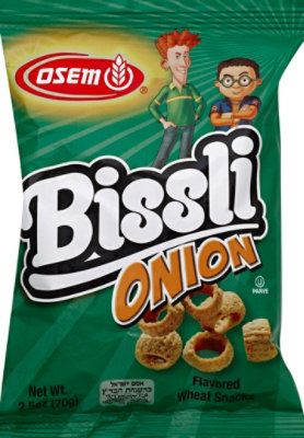 Osem Specialty Food Bissli Onion Flavor - 2.5 Oz - Image 1