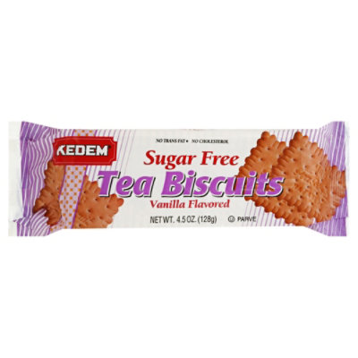 Kedem Sugar Free Vanilla Biscuits - 4.5 Oz - Image 1