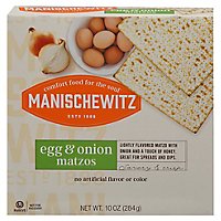 Manischewitz Egg N Onion Matzo - 10 Oz - Image 3