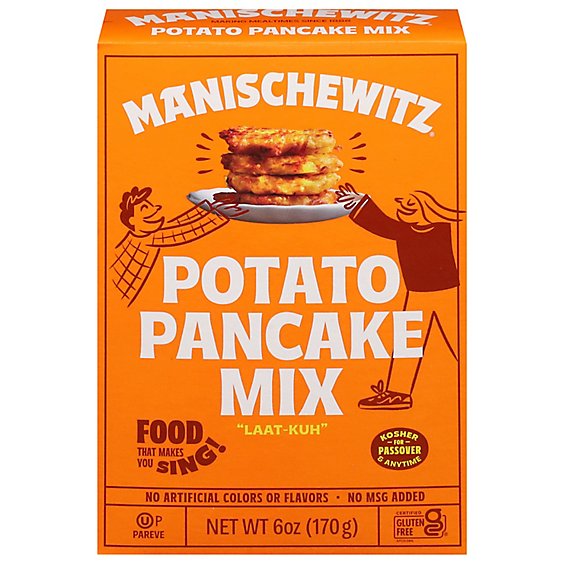 Manischewitz Pancake Mix Potato - 6 Oz