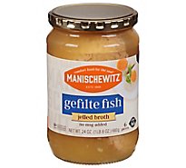 Manischewitz Gefilte Fish In Jelled Broth - 24 Oz