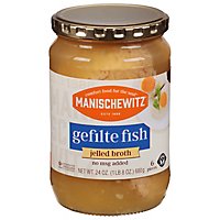 Manischewitz Gefilte Fish In Jelled Broth - 24 Oz - Image 1