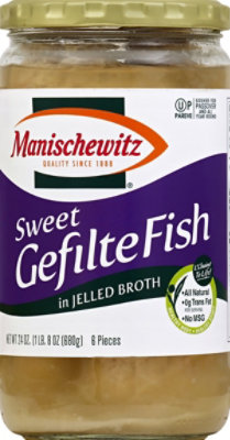 Manischewitz Sweet Gefilte Fish - 24 Oz - Image 2