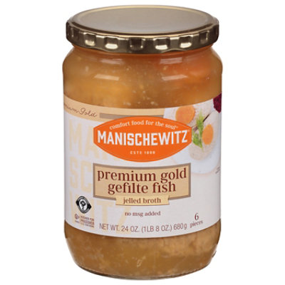 Manischewitz Gold Label Gefilte Fish - 24 Oz - Image 2