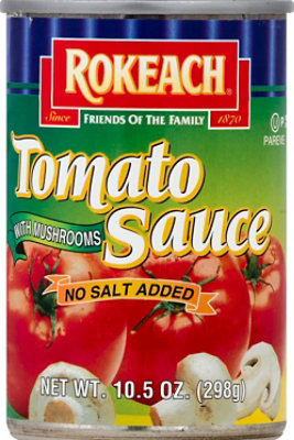 Rokeach Sauce Low Salt Tomato Mushroom Daily Passover - 10.5 Oz - tomthumb