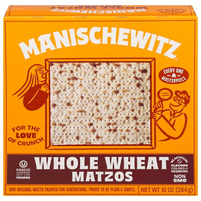 Manischewitz Whole Wheat Matzo - 10 Oz - Image 3