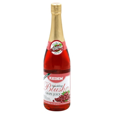 Kedem Sparkling Blush Grape Juice - 25.4 Fl. Oz. - Image 1