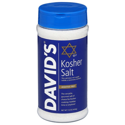 Davids Salt Kosher - 16 Oz - Image 1