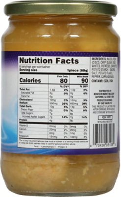 Rokeach Premium Style Gefilte Fish - 24 Oz - Image 6