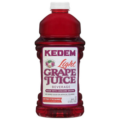 Kedem Light Grape Beverage Juice - 64 Fl. Oz. - Image 2