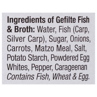 Yehuda Sweet Style Gefilte Fish - 24 Oz - Image 5