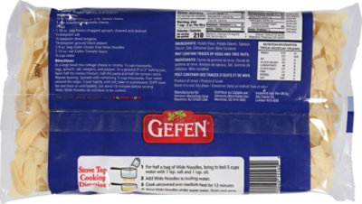 Gefen Noodles Wide - 9 Oz - Image 6