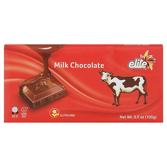 Elite Milk Chocolate Candy Bar Passover Only - 3 Oz