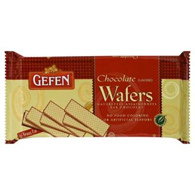 Gefen Chocolate Sugar Wafer - 16 Oz - Image 1