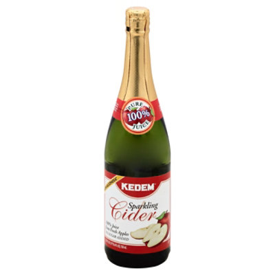 Kedem Sparkling Juice Cider - 25.4 Fl. Oz. - Shaw's