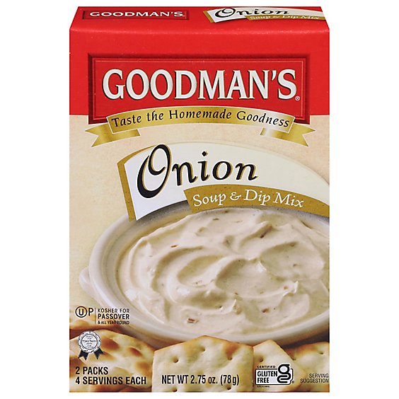 Goodmans Soup Mix Onion For Passover - 2.75 Oz