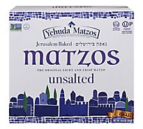 Yehuda Unsalted Matzo Thins - 10.5 Oz