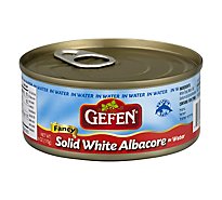 Gefen Solid White Albacore In Water - 6 Oz