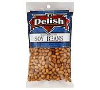 Its Delish Specialty Food Roasted Salted Soy Beans - 4 Oz