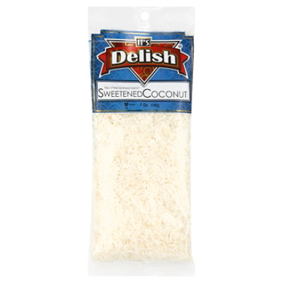 Its Delish Specialty Food Sweetened Coconut - 7 Oz - Image 1